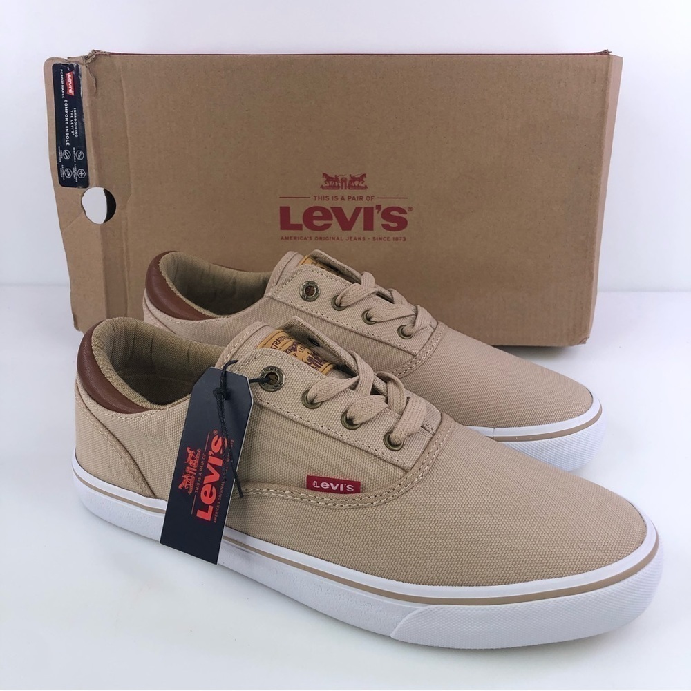 Levi’s Ethan Khaki CT CVS Shoes Size 8.5M